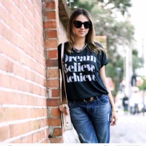 Dream Believe Achieve T Shirt - Picture 3 of 3